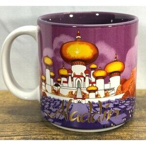 Vintage Disney Aladdin Ceramic Coffee Mug
